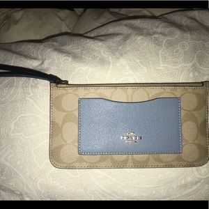 Coach wristlet with card slots